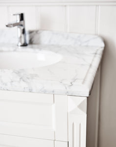 French Provincial Timber Marble Bathroom Vanity Hudson_3