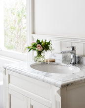 French Provincial Timber Marble Bathroom Vanity Hudson_5