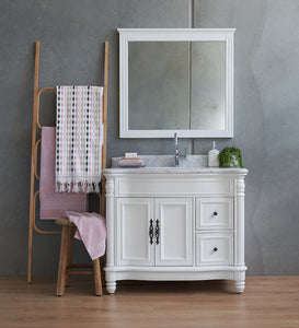 French Provincial Bathroom Vanity White Provence1000