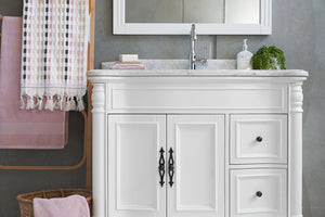 French Provincial Bathroom Vanity White Provence1000_5