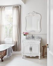 French Provincial Timber Marble Bathroom Vanity Paris_7