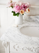 French Provincial Timber Marble Bathroom Vanity Paris_5