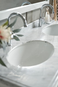 Hampton Double Timber Marble Bathroom Vanity_15